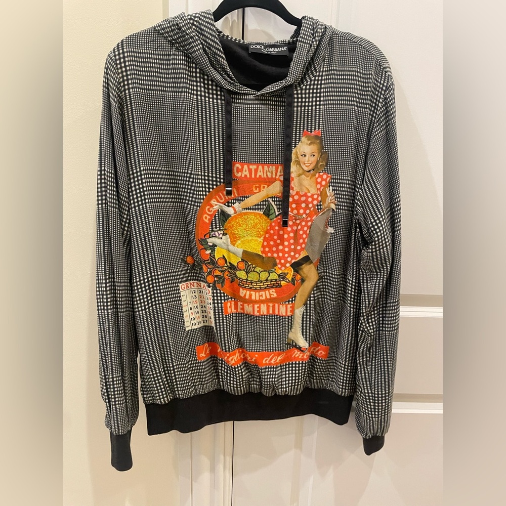 DOLCE AND GABBANA HOODIE